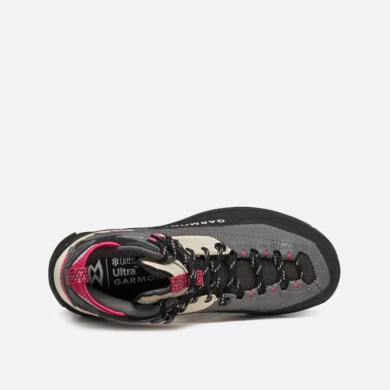 Buty turystyczne Garmont Akron Mid GTX damskie - szary/malinowy róż (EU 38)