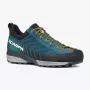 Buty podejściowe SCHEPPACH Scarpa MESCALITO GTX dla mężczyzn, kolor Shark/Azure, rozmiar EU 44