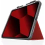 STM Dux Plus Case do Apple iPad 10,9 cala (10. generacja, 2022) - Czerwony/Przezroczysty - Hurt