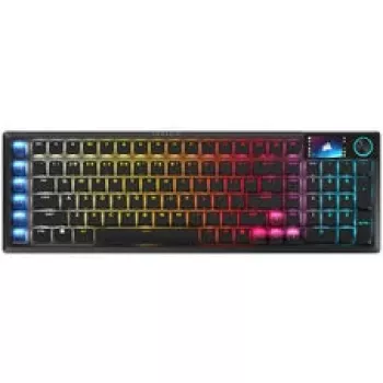 Corsair Vanguard Air 99 Wireless Gaming Keyboard, Optical-Mechanical, Low Profile, 8K Polling, DE Layout - Black