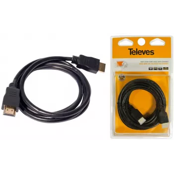 Televes HDMI 2.0 Cable 1.5m 4K Black