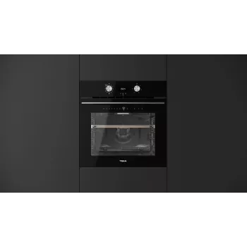 Teka HLB 8510 P 70 L Black Wbudowany Piec Wielofunkcyjny z Pirolizą