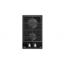 TEKA GAS HOB GZC 32300 XBC BK (E4) - 2-palnikowa kuchenka gazowa do zabudowy z żeliwnymi rusztami, czarna