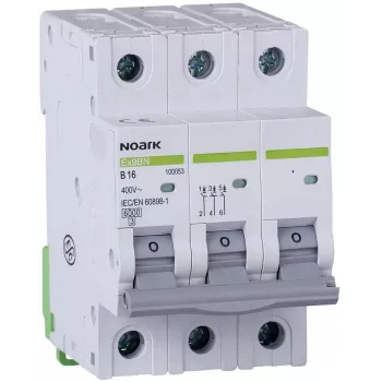 NOARK Ex9BN 3P B25 Wyłącznik nadprądowy MCB 25A 6kA Charakterystyka B 3-biegunowy