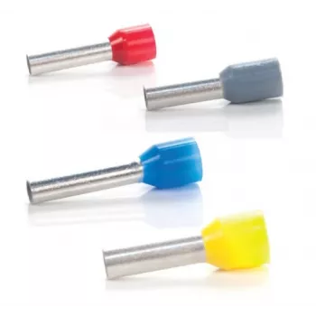 TRYTYT Izolowana tulejka kablowa 16mm² DUI-16,0-12NB Niebieska (100 szt.)