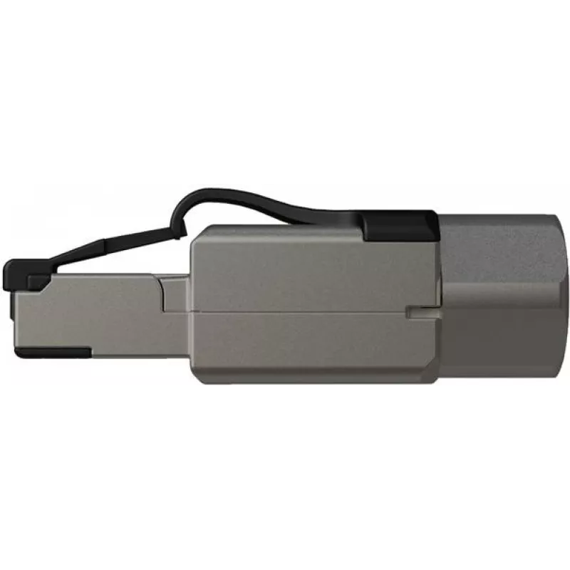 SOLARIX Industrial RJ45 Cat.6A STP Toolless Connector, 1 sztuka, czarno-srebrny