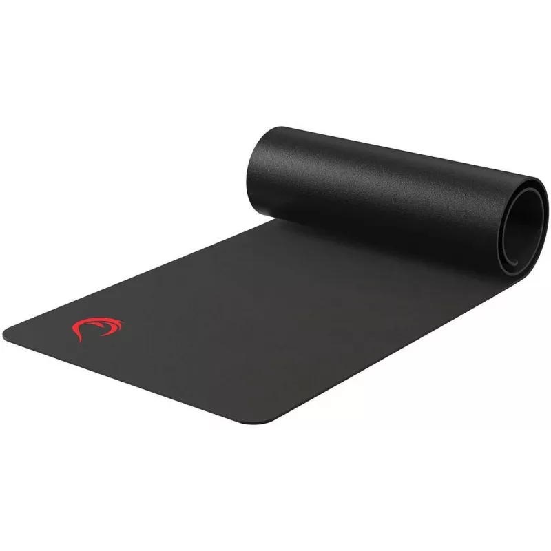 Rampage Pulsar XL Podkładka pod klawiaturę i mysz 30x80cm, Czarna, Zszywane krawędzie