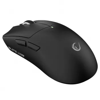 Rampage Blitz Ultimate Bezprzewodowa Optyczna Mysz Gamingowa 30000 DPI PAW3950 Tri-Mode 8K Czarny