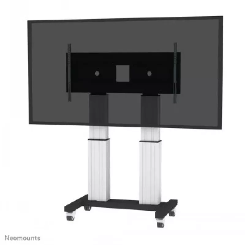 NEOMOUNTS NEWSTAR Motorised Mobile Floor Stand dla ekranów 70-120 inch, VESA 300x200 do 1200x600, srebrny
