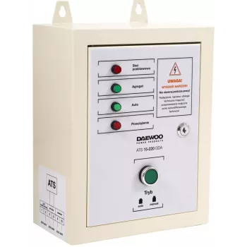 DAEWOO POWER PRODUCTS ATS15-400GDA Automatyczny przełącznik zasilania 400A 4-biegunowy