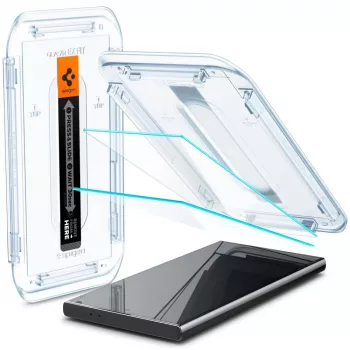 Spigen Glas.tR EZ Fit Hartglass Screen Protector dla Samsung Galaxy S24 Ultra - 2 szt.
