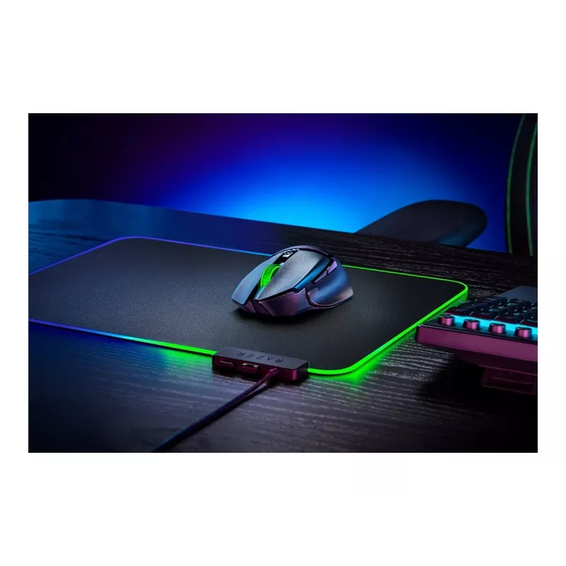 Razer Basilisk V3 X HyperSpeed Wireless Gaming Mouse - Biały