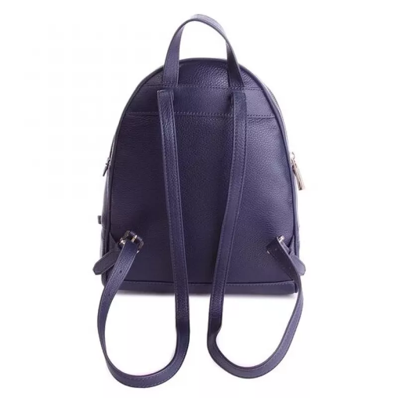 Plecak Michael Kors Rhea Navy ze skóry Saffiano damski 27x26x14 cm