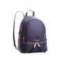 Plecak Michael Kors Rhea Navy ze skóry Saffiano damski 27x26x14 cm