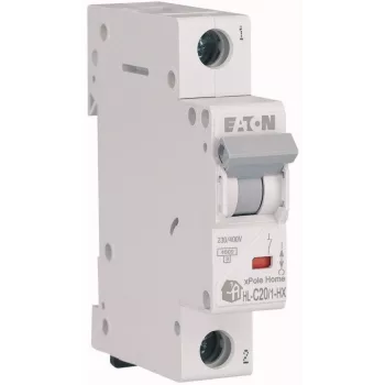 EATON HN-C20/1 Wyłącznik nadprądowy MCB 20A 1-biegunowy Charakterystyka C 6kA 1 moduł