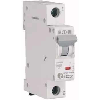 EATON HN-C25/1 Wyłącznik nadprądowy MCB, 25A, 1-biegunowy, charakterystyka C, 6kA