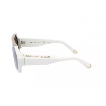 Okulary przeciwsłoneczne Philipp Plein damskie SPP047-3GFG Oversized Geometryczne Acetat UV400