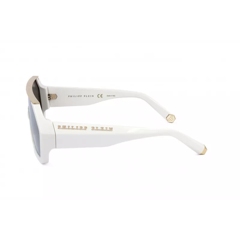 Okulary przeciwsłoneczne Philipp Plein damskie SPP047-3GFG Oversized Geometryczne Acetat UV400