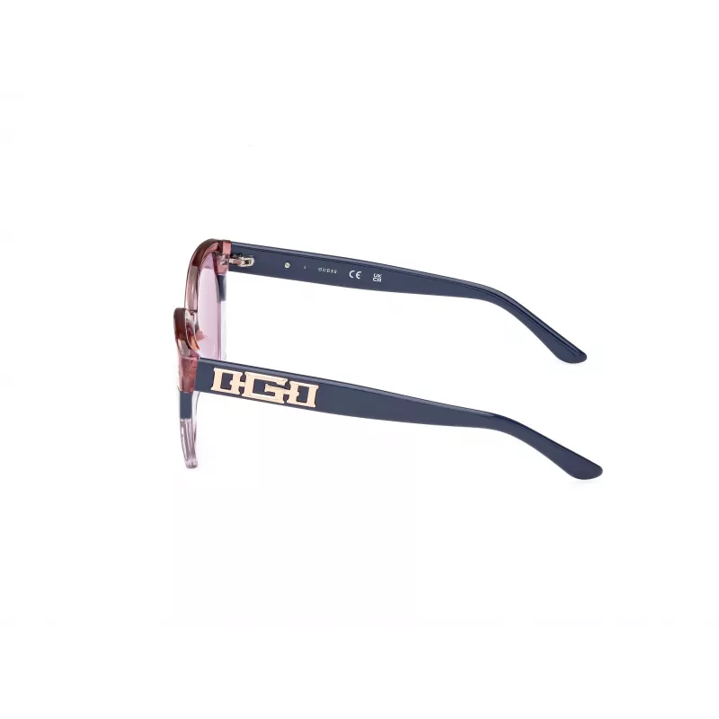 Okulary przeciwsłoneczne GUESS damskie kocie oko GU7912-5592Y Havana/Brąz 55mm