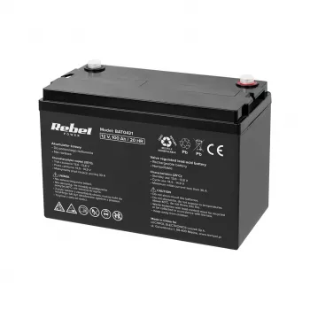 REBEL VIPOW Gel Battery 12V 100Ah