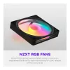 NZXT F140 RGB 140mm Czarny Wentylator