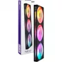 NZXT F420 RGB All-in-One Liquid Cooler, 420mm Radiator, 3x 140mm Fans, Black