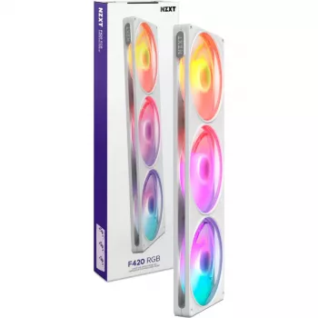 NZXT F420 RGB Liquid Cooler (Biały, 420 mm)