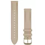 Garmin Quick Release Leather Strap 18mm Light Sand z klamrą Cream Gold 010-12932-60