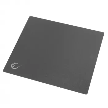 Podkładka pod mysz Rampage Vision Glass XL 450x400 mm Mikrotrawione szkło hartowane Czarny