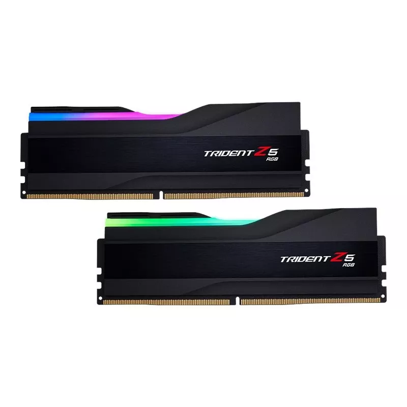 G.Skill Trident Z5 RGB 32GB (2x16GB) DDR5 6600MHz CL34 Desktop Memory Kit - Matte Black