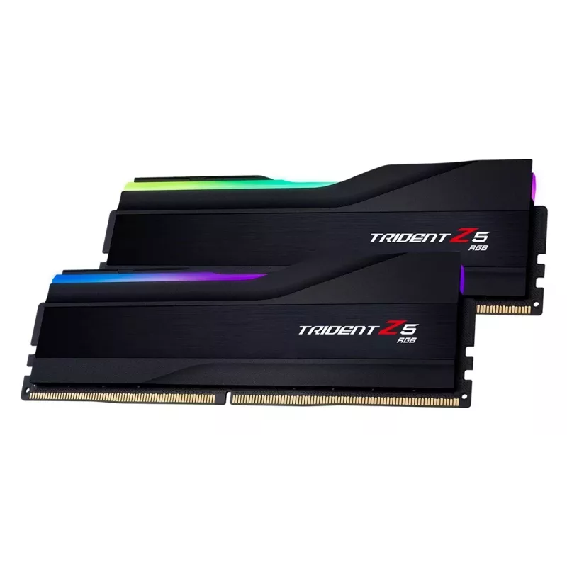 G.Skill Trident Z5 RGB 32GB (2x16GB) DDR5 6600MHz CL34 Desktop Memory Kit - Matte Black