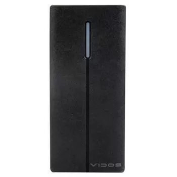 VIDOS ZS46 RFID Proximity Card Reader, 125 kHz, Wiegand, IP65, Czarny