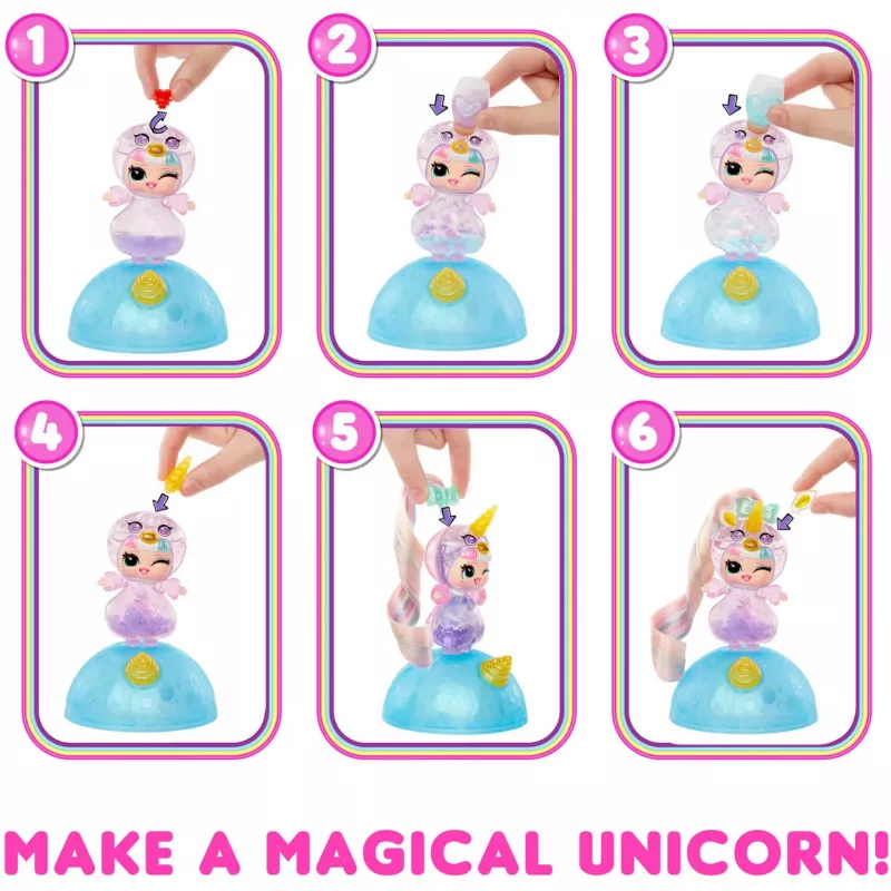 L.O.L. Surprise Unicorn Tots Make-Your-Own Unicorn Doll, 1 sztuka