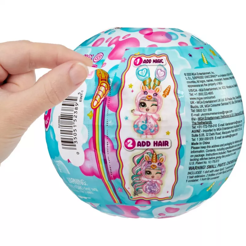 L.O.L. Surprise Unicorn Tots Make-Your-Own Unicorn Doll, 1 sztuka