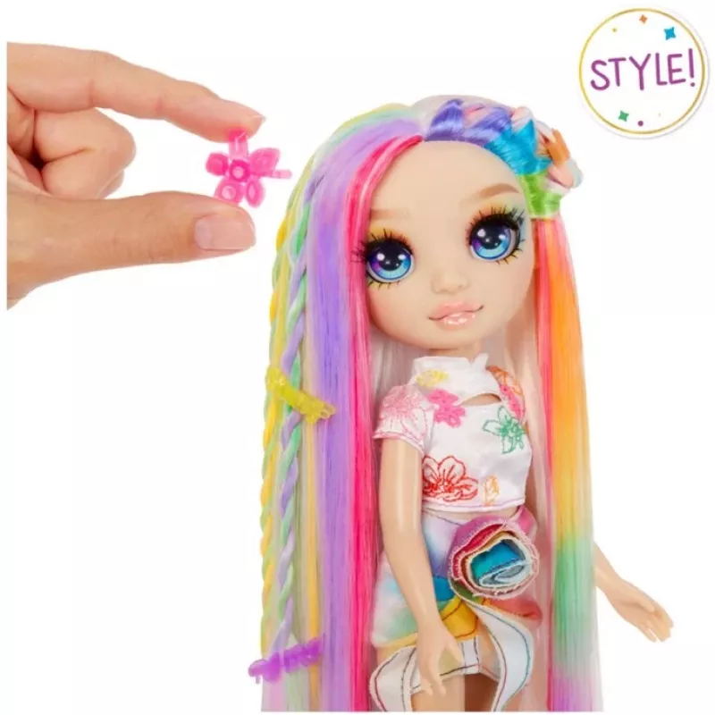 MGA Rainbow High Hair Chalk & Style Doll - Amaya Raine