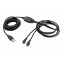 TRUST GXT 222 DUO Charge & Play Cable 2m Black, USB-A to Micro-USB, for Xbox One Controllers