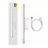 Baseus Magnetic Stepless Pro Monitor Light z panelem dotykowym (Biały)