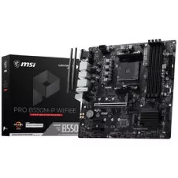 MSI PRO B550M-P WiFi6E Płyta główna (B550, AM4, mATX, AMD)