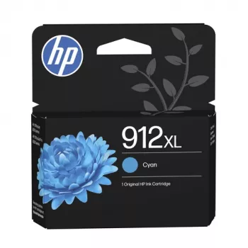 HP 912XL High Yield Cyan Original Tusz