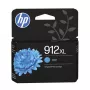 HP 912XL High Yield Cyan Original Tusz