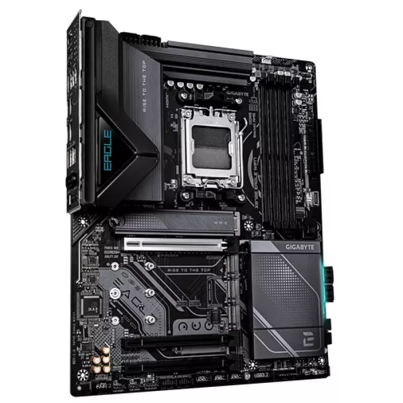 GIGABYTE X870E EAGLE WIFI7 AM5 ATX Płyta główna, 4x DDR5, HDMI, DP, 4x M.2, USB4, Wi-Fi 7, 5GbE