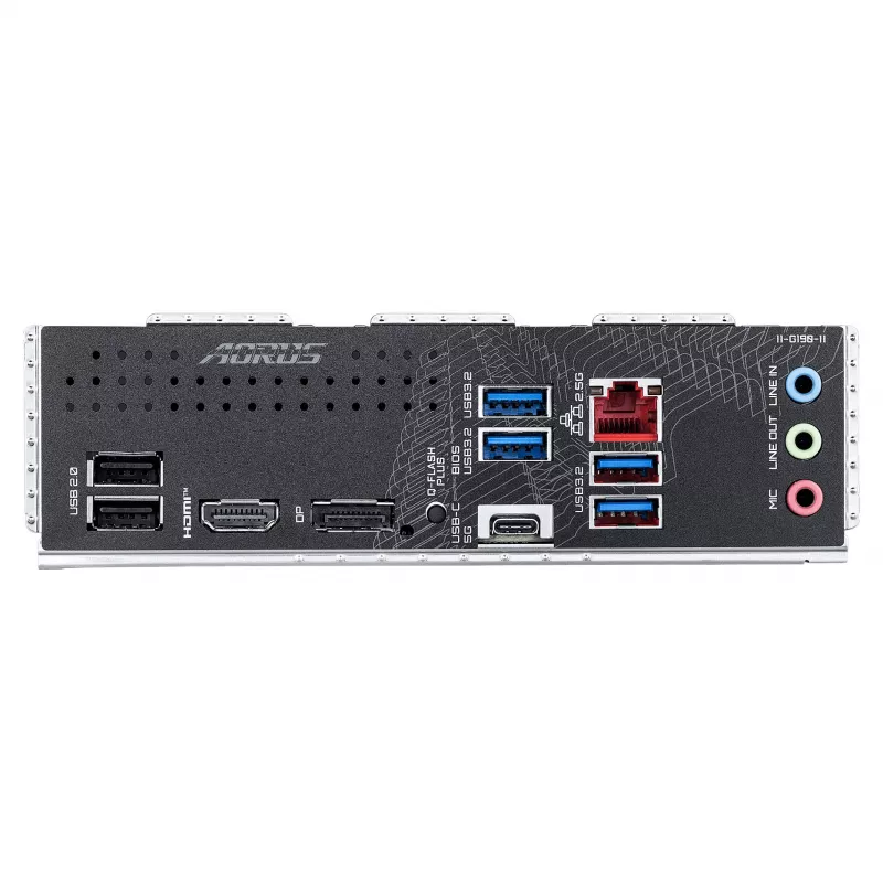 GIGABYTE B550M X AORUS ELITE AM4 Micro-ATX Płyta główna, AMD B550, 4x DDR4, HDMI/DP, 2x M.2, 2.5GbE, Wi-Fi 6E