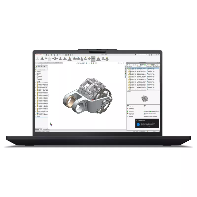 Lenovo ThinkPad P14s Gen 7 21XJ - 14,5 cala WUXGA IPS - Intel Core Ultra 7 366H - 64GB RAM - 1TB NVMe SSD - NVIDIA RTX PRO 500 Blackwell - Windows 11 Pro - Wi-Fi 7 - Czarny