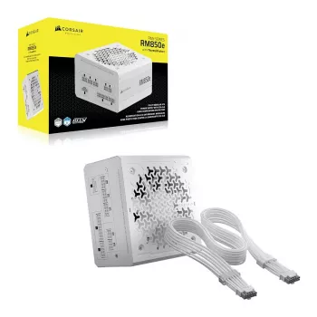 CORSAIR RMe White Series RM850e 2026 Cybenetics Platinum Certyfikowany 850W W pełni modułowy ATX Zasilacz