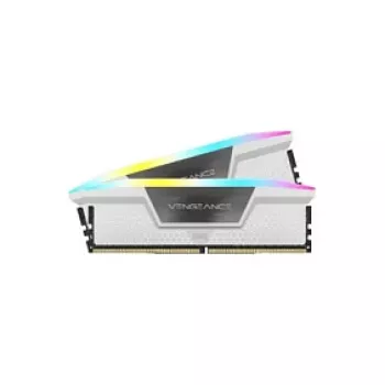 CORSAIR Vengeance RGB 32GB (2x16GB) DDR5 6000MHz CL38 Biały zestaw Dual Channel