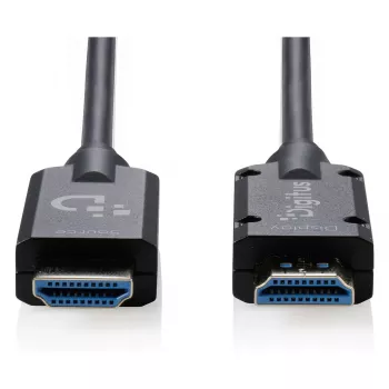 DIGITUS Armored HDMI 2.1 Active Optical Cable, 8K UHD, 20 m, Czarny
