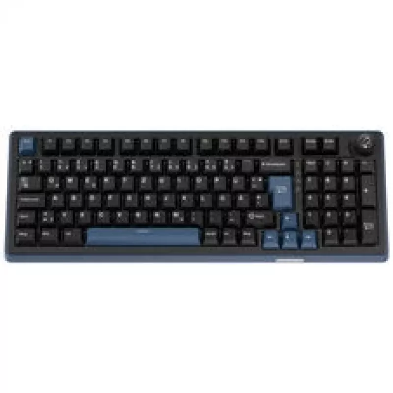 Klawiatura gamingowa Ducky OK-M 98, układ 98%, hot-swap, RGB, ISO - przełączniki liniowe KTT