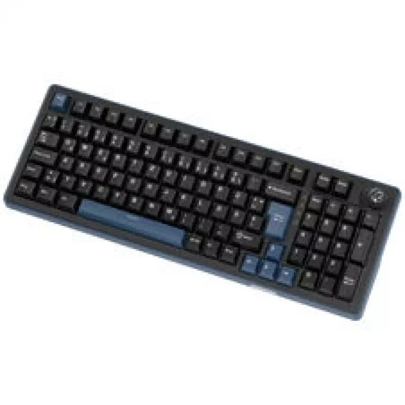 Klawiatura gamingowa Ducky OK-M 98, układ 98%, hot-swap, RGB, ISO - przełączniki liniowe KTT