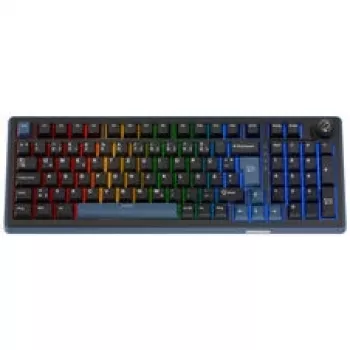 Klawiatura gamingowa Ducky OK-M 98, układ 98%, hot-swap, RGB, ISO - przełączniki liniowe KTT