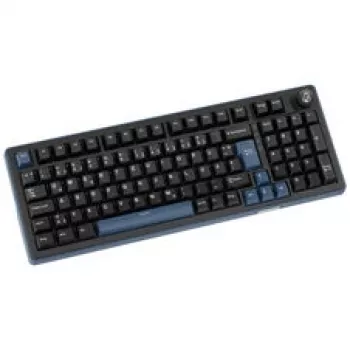 Ducky OK-M 98 Klawiatura gamingowa, układ 98%, Hot-Swap, podświetlenie RGB, ISO, przełączniki dotykowe KTT, czarna